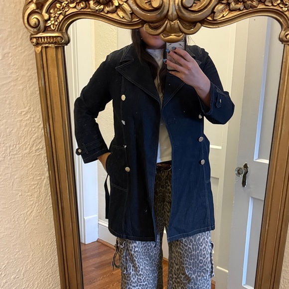 Nine & Co. Jackets & Blazers - Nine & Compant Denim Trench Coat